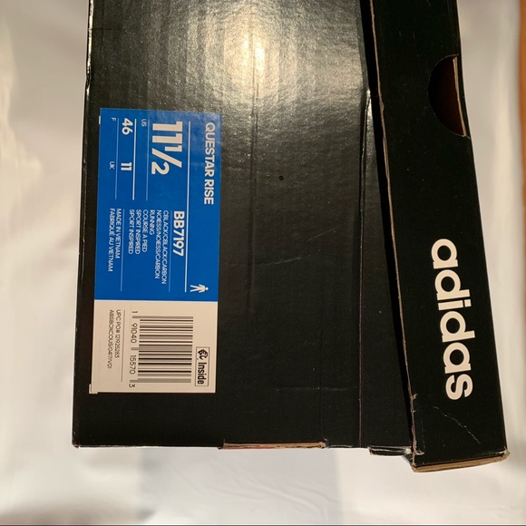 Black Adidas Questar Rise Shoes - Picture 6 of 6